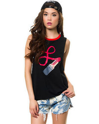 Lrg The Smear Muscle Tank In Black