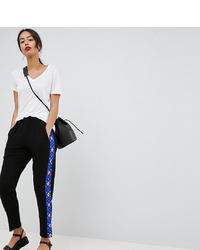 Asos Tall Asos Design Tall Tapered Peg Trousers With Aztec Print