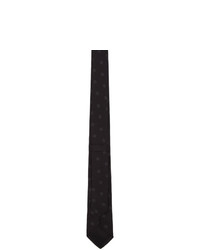 Givenchy Black And Grey 4g Tie