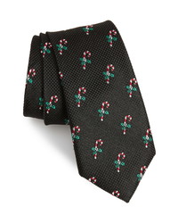 Nordstrom Men's Shop Candy Canes Silk Tie