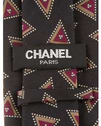 Chanel Printed Silk Tie
