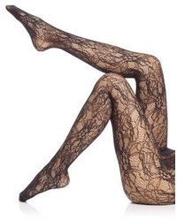 Wolford Floral Lace Net Tights