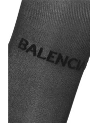 Balenciaga Intarsia Tights Black