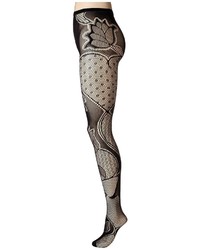 Betsey Johnson Mesh Patterned Tights