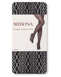 Merona Premium Tights Black Diamond Tm