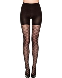 Spanx Tight End Tights Floral Check