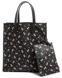Givenchy Floral Print Tote Black