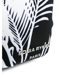 Sonia Rykiel Palm Print East West Tote