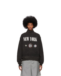Alexander Wang Black New York Souvenir Sweatshirt