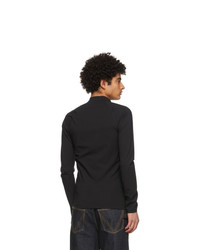 Jil Sander Black Swimsuit Long Sleeve T Shirt
