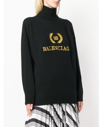Balenciaga Ed Turtleneck Sweater