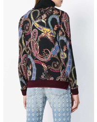 Etro Paisley Roll Neck Sweater