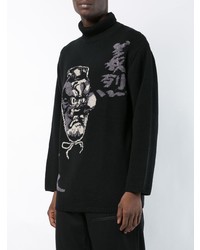 Yohji Yamamoto Turtleneck Intarsia Sweater