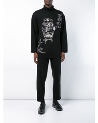 Yohji Yamamoto Turtleneck Intarsia Sweater