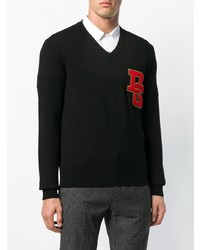 Dolce & Gabbana Chest Logo Knit Sweater