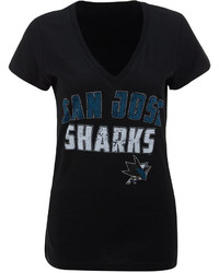 G3 Sports Short Sleeve San Jose Sharks V Neck T Shirt