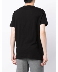 Armani Exchange Logo Print V Neck T Shirt