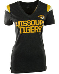 Nike Short Sleeve Missouri Tigers V Neck T Shirt
