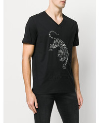 Pierre Balmain Tiger Print T Shirt
