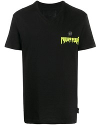 Philipp Plein V Neck Ss T Shirt