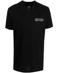 Armani Exchange V Neck T Shirt