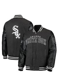 G-III SPORTS BY CARL BANKS Black Chicago White Sox Power Play Full Zip Jacket At Nordstrom
