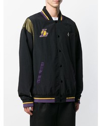 Marcelo Burlon County of Milan X Nba La Lakers Bomber Jacket
