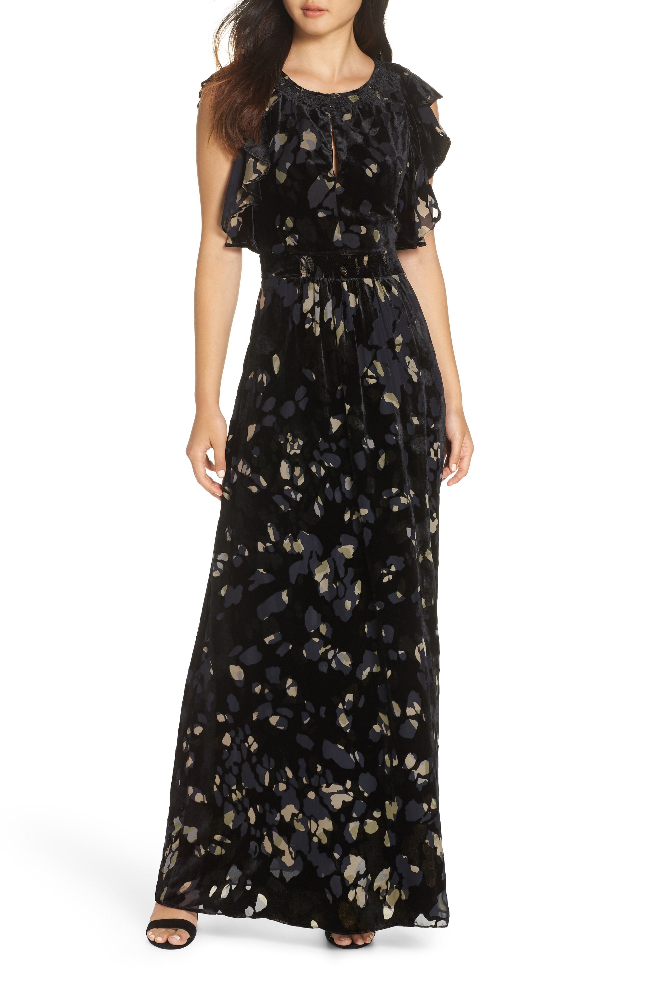 Caara Velvet Maxi Dress 200 Nordstrom Lookastic 1117