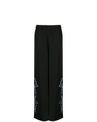 Vilshenko Embroidered Side Slit Trousers
