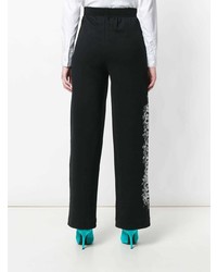 Off-White Side Print Wide Leg Joggers