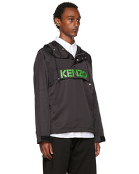 Kenzo Black Paris Windcheater Jacket