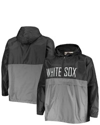 PROFILE Blackgray Chicago White Sox Big Tall Split Body Anorak Half Zip Jacket At Nordstrom
