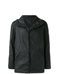 Label Under Construction Creased Detail Hooded Jacket