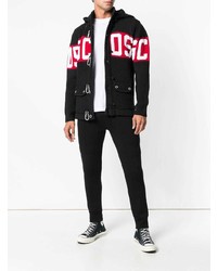 Gcds Hooded Buttoned Jacket
