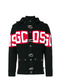 Gcds Hooded Buttoned Jacket