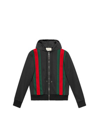 Gucci Technical Jersey Bomber Jacket