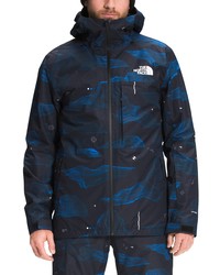 The North Face Thermoball Water Resistant Jacket In Navy Black At Nordstrom