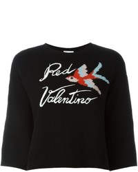 RED Valentino Bird Intarsia Jumper