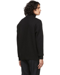 AMI Alexandre Mattiussi Black Ami De Cur Turtleneck