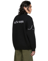 LU'U DAN Black Jaguar Sweater