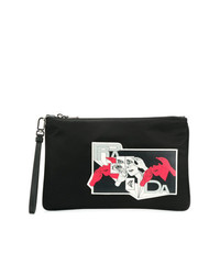 Prada Comics Print Clutch Bag