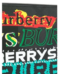 Burberry Tag Print Clutch