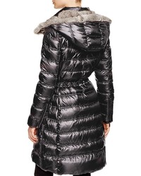 Dawn Levy 2 Adel Puffer Coat With Fur Trim 100% Bloomingdales