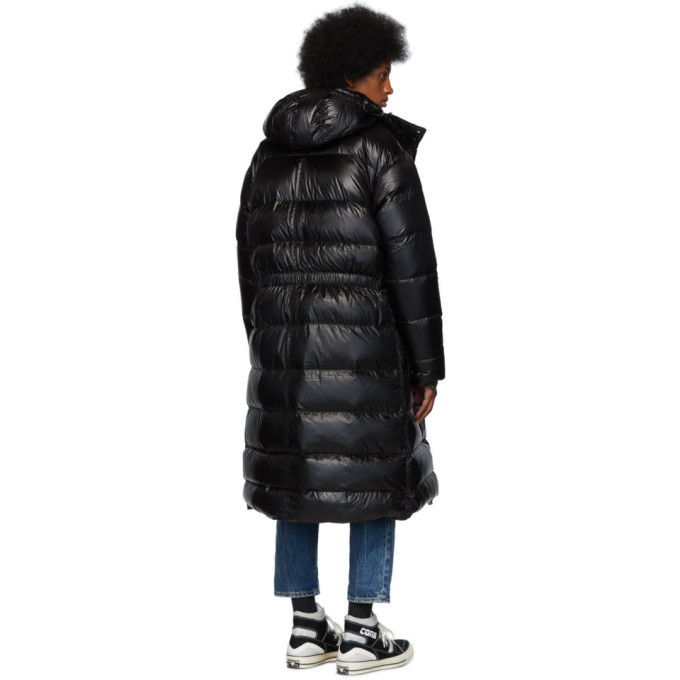 R13 Black Brumal Edition Down Long Anorak Puffer Coat, $765 | SSENSE ...