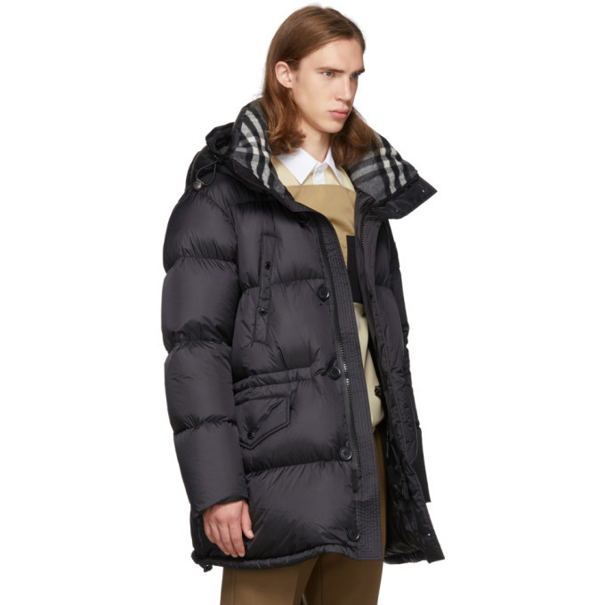 Burberry Black Down Lockwood Parka, $1,350 | SSENSE | Lookastic