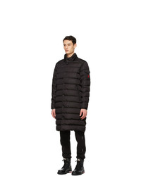 Moncler Black Down Nicaise Coat