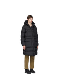 Woolrich Black Down Packable Sealed Parka