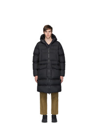 Woolrich Black Down Packable Sealed Parka