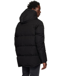 Moose Knuckles Black Post Malone Edition 3q Down Coat