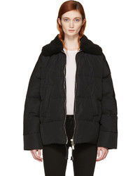 Dsquared2 Black Quilted Puffer Jacket